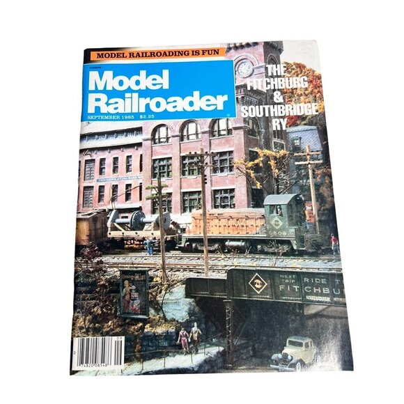 Vintage Model Railroader Magazines 1985 Lot of 8 Issues Trains - Picture 14 of 16